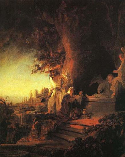 REMBRANDT Harmenszoon van Rijn The Risen Christ Appearing to Mary Magdalen, China oil painting art